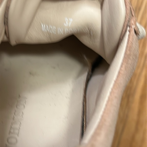 Ulla Johnson sz EU 37 US 6.5 Kai light pink suede sneakers great pre owned cond - Picture 5 of 8